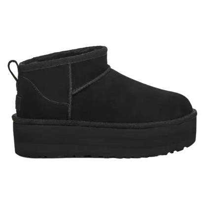 UGG Classic Ultra Mini Platform Boot Damen Schwarz
