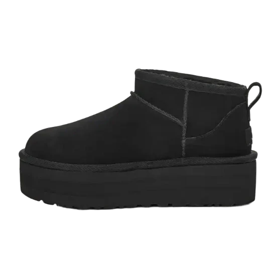 UGG Classic Ultra Mini Platform Boot Damen Schwarz