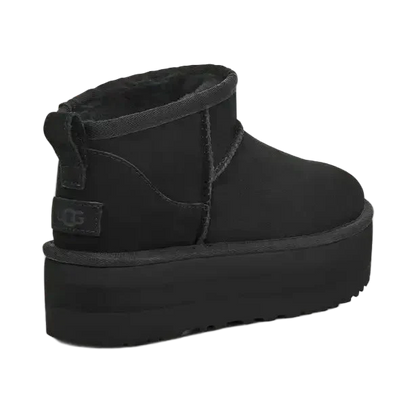 UGG Classic Ultra Mini Platform Boot Damen Schwarz