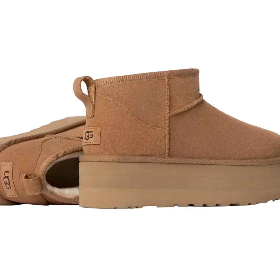 UGG Classic Ultra Mini Platform Boot Damen Chestnut