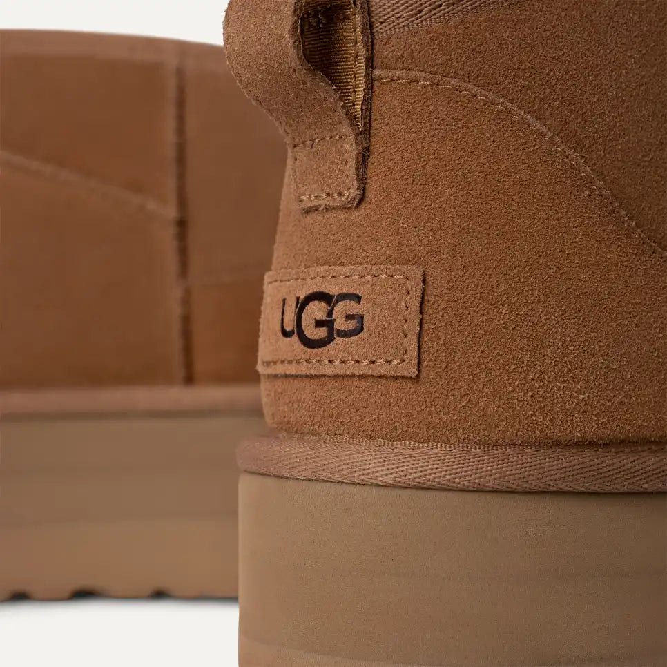UGG Classic Ultra Mini Platform Boot Damen Chestnut
